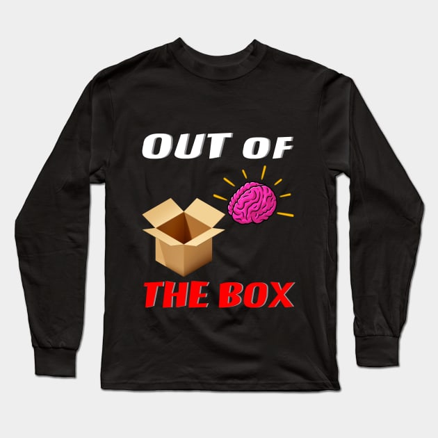 Out of The Box 1 Long Sleeve T-Shirt by YanYun Design